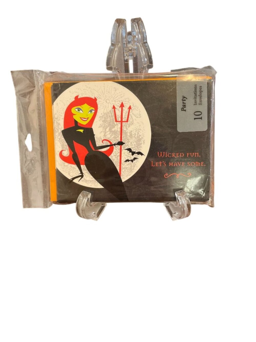 Vintage Hallmark Party Express Halloween Invitations Sealed Pack 10 She Devil Y2